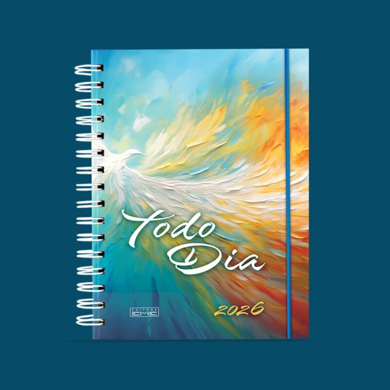 Agenda Todo dia 2026 – Wire-o Capa Dura