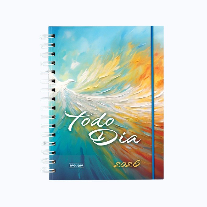 Agenda Todo dia 2026 – Wire-o Capa Dura