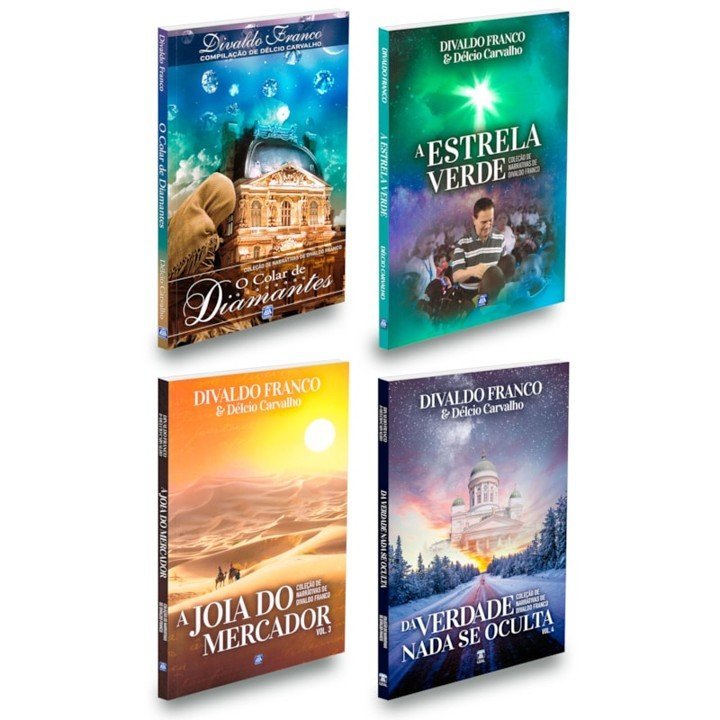Coleção de Narrativas de Divaldo Franco - Vol.1 ao 4