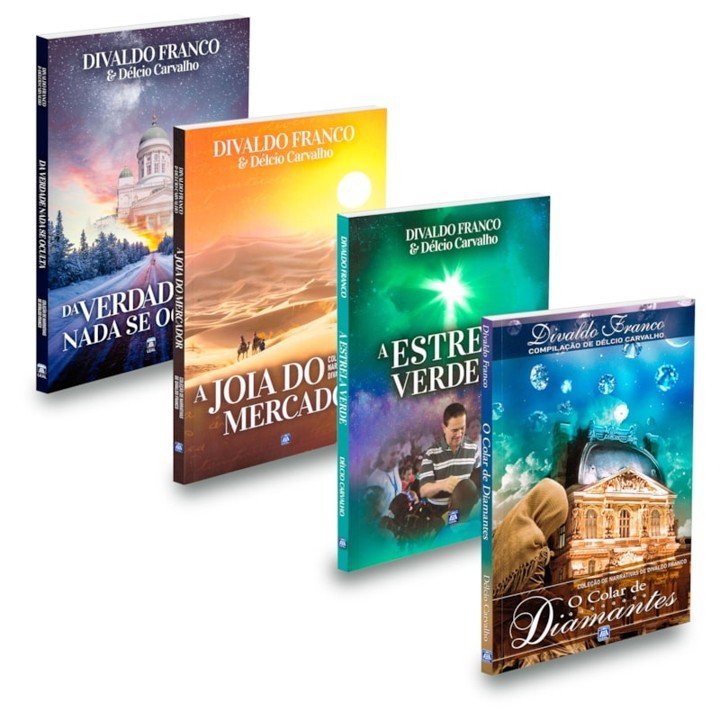 Coleção de Narrativas de Divaldo Franco - Vol.1 ao 4 - Imagem 2