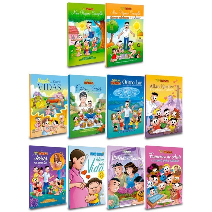 Kit Meu Pequeno Evangelho - Turma da Mônica